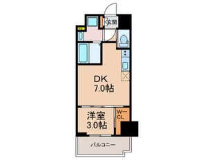 セレニテ福島アリアの物件間取画像